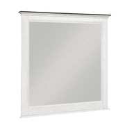 Home Elegance Chesterton Brown White Dresser And Mirror