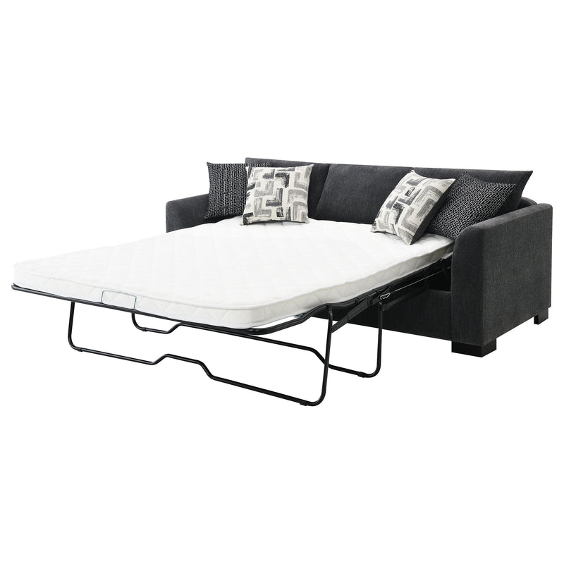 Coaster Furniture Storey Grey Sleeper Sectional