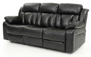 Glory Furniture Daria Black Reclining Sofa