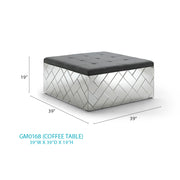 Glory Furniture Dark Gray Coffee Table