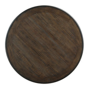 Home Elegance Asher Brown Black Beige 5pc Counter Height Set