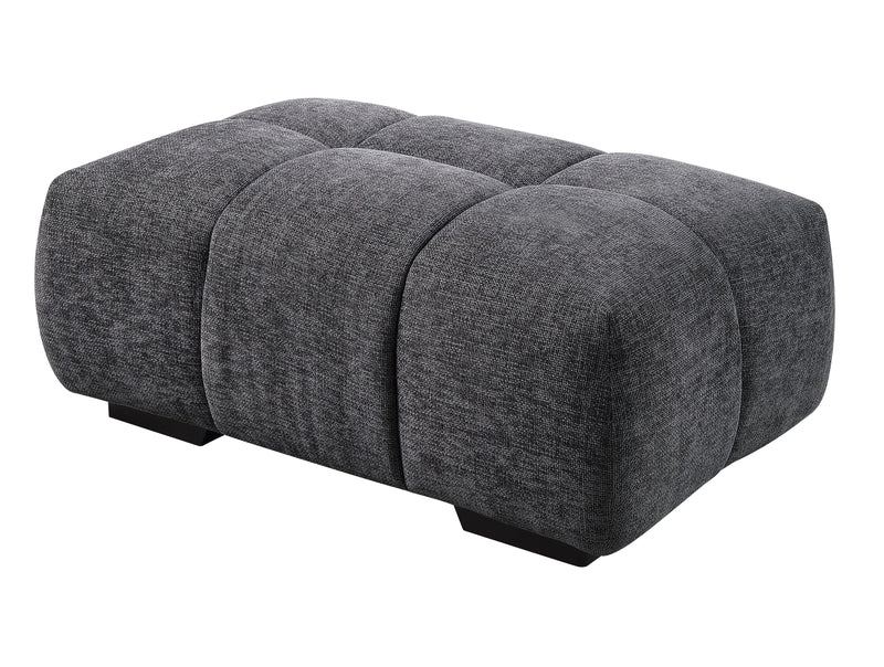 Acme Furniture Chosen Gray Ottoman
