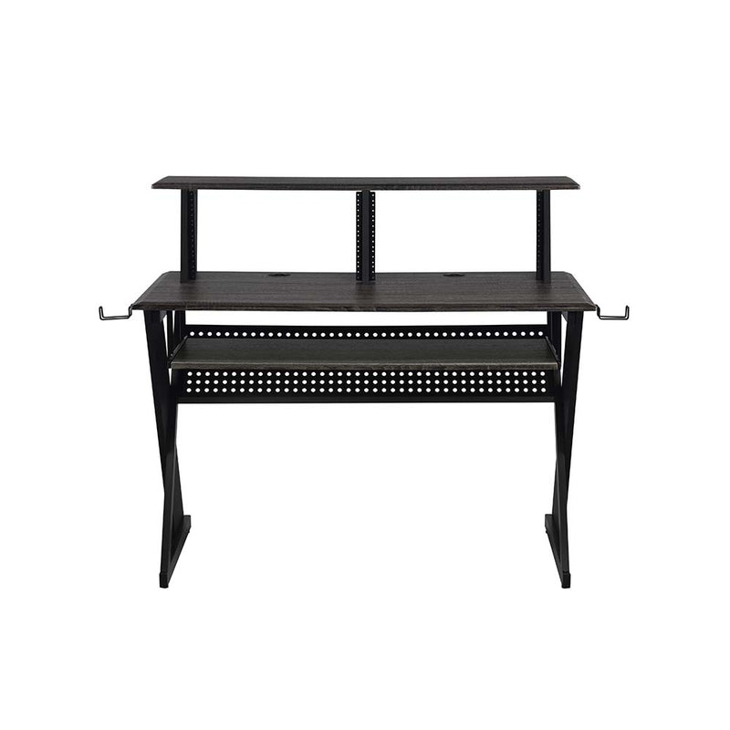 Acme Furniture Humanity Natural Black Music Desk