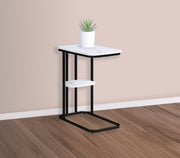 Crown Mark Ida Faux Marble Chairside Table