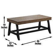 Steve Silver Ralston Caramel Lift Top Coffee Table