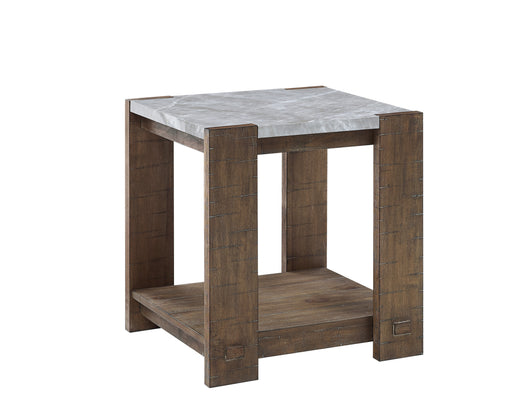Steve Silver Libby Dusty Tobacco End Table