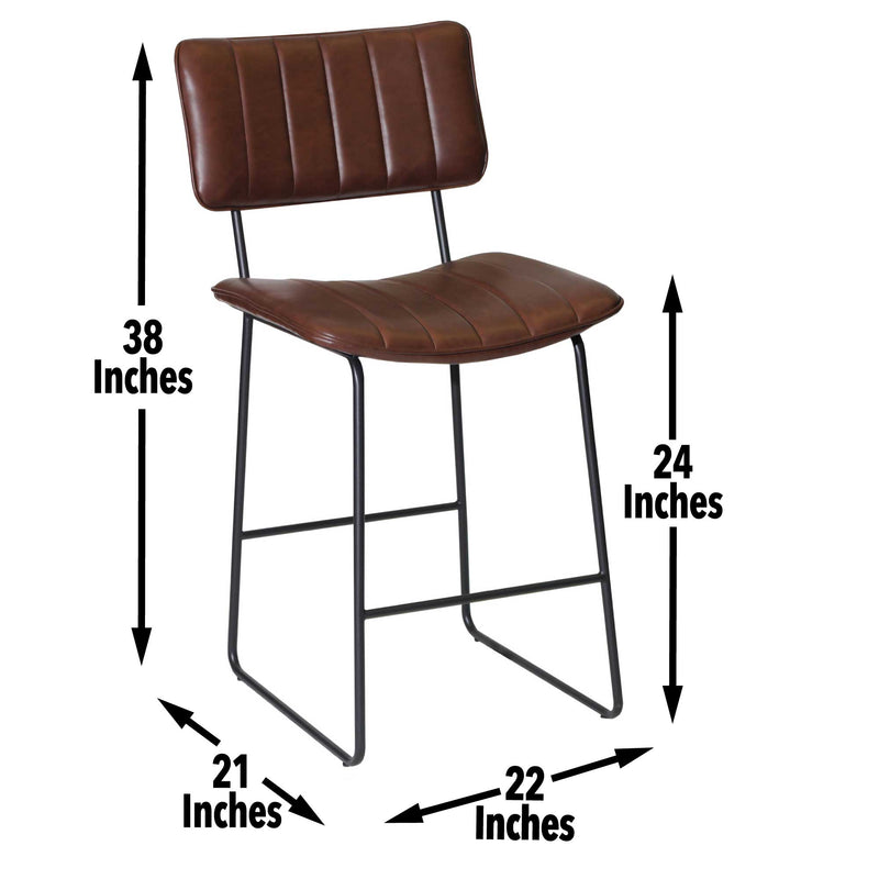 Steve Silver Tribeca Brown Counter Stool