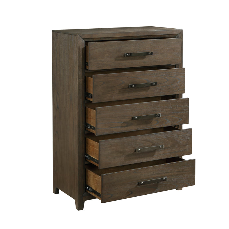Home Elegance Cambridge Walnut Chest