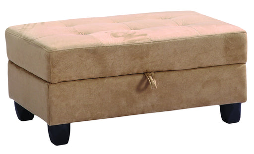 Glory Furniture Gallant Mocha Microsuede Ottoman