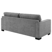 Coaster Furniture Simpson Grey Sofa Sleeper with Queen Mattress