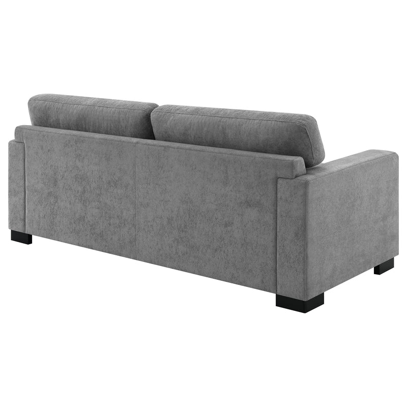 Coaster Furniture Simpson Grey Sofa Sleeper with Queen Mattress