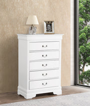 Glory Furniture Louis Phillipe Black Chest