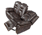 Steve Silver Oportuna Coffee Power Sofa with Drop Down