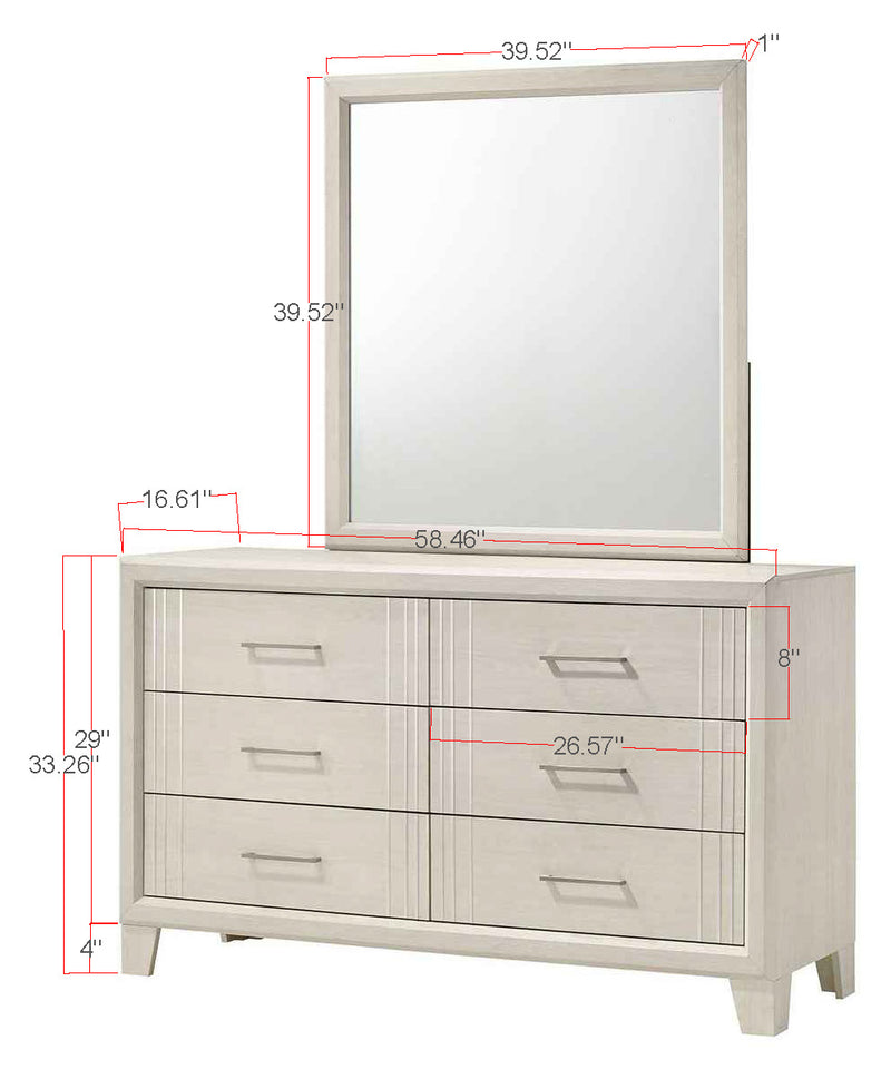 Crown Mark Charlie Mirror