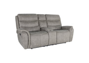 New Classic Furniture Kamari Gray Glider 3pc Living Room Set