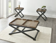 Steve Silver Topeka Brown Walnut End Table