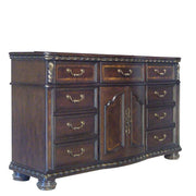 Steve Silver Monte Carlo Cherry Mappa Burl Dresser