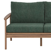 New Classic Furniture Ashton Brown Green Patio Sofa