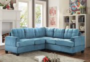 Glory Furniture Sandridge Aqua Sectional