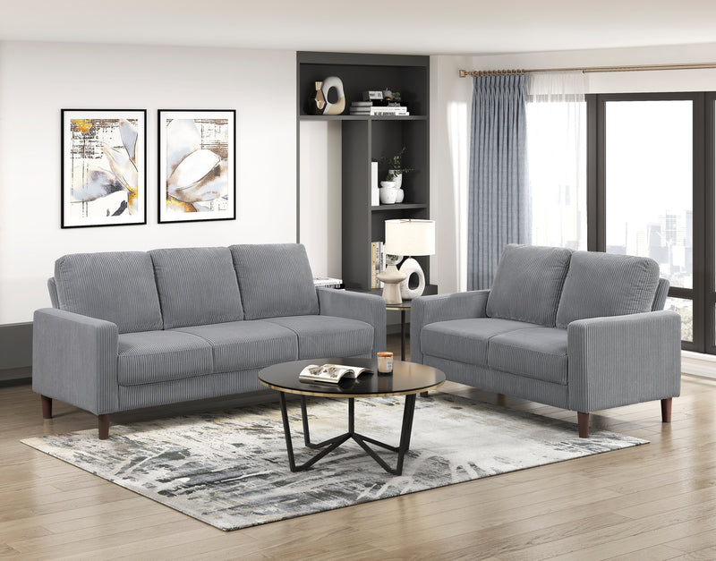 Home Elegance Crandall Gray Sofa