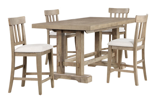 Steve Silver Napa Weathered Sand 5pc Counter Set