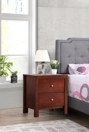 Glory Furniture Burlington Gray Nightstand