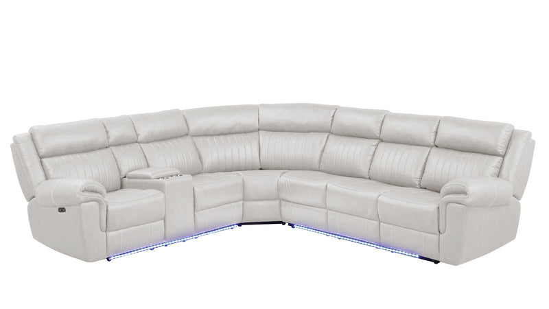 Galaxy Home Aviator Ice Recliner Sectional
