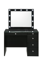 Crown Mark Morgan Black Vanity Set