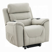 Acme Furniture Marsha Light Gray Power Recliner