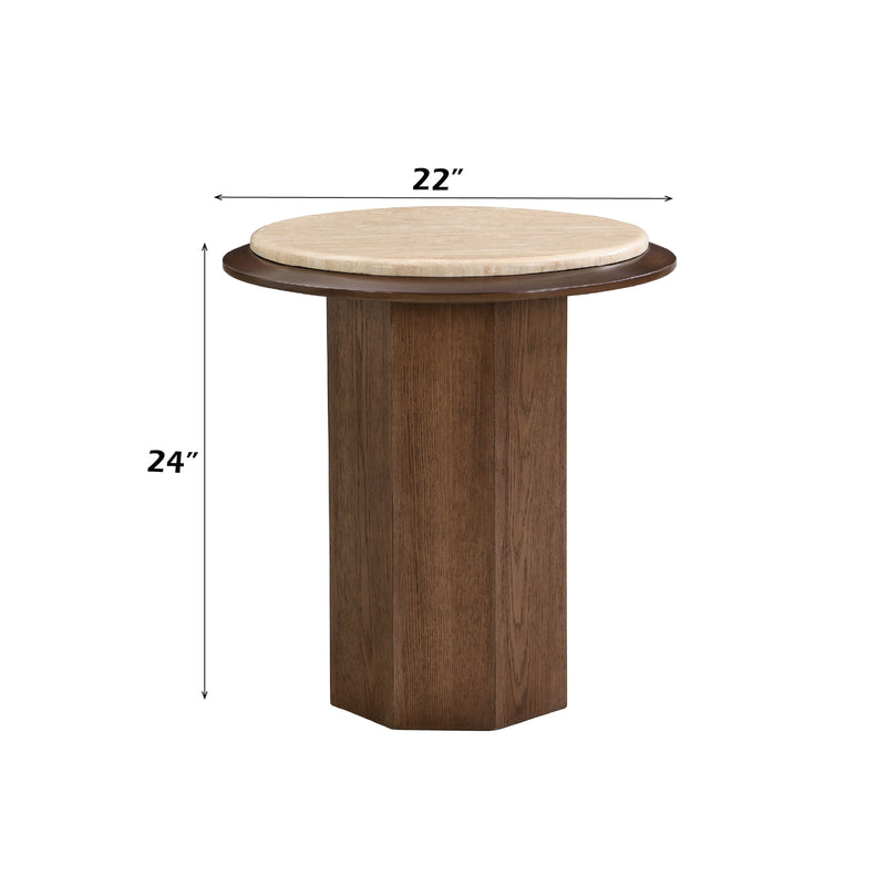 Acme Furniture Kasha Walnut End Table