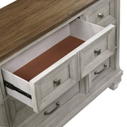 Home Elegance Renton Brown Gray Dresser