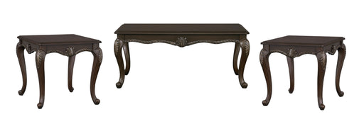 Acme Furniture Pierce Cherry 3pc Coffee Table Set
