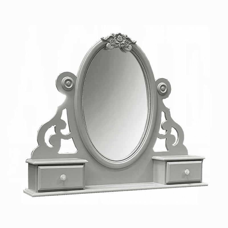 Acme Furniture Flora Gray Jewelry Mirror