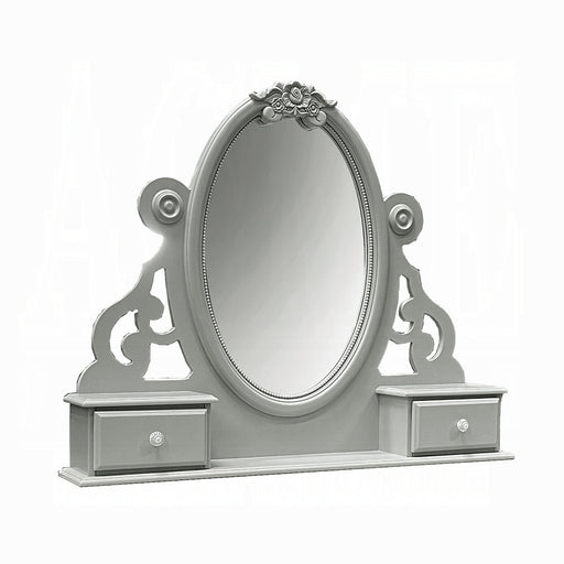 Acme Furniture Flora Gray Jewelry Mirror