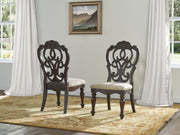 Steve Silver Royale Warm Brown Pecan 7pc Dining Set