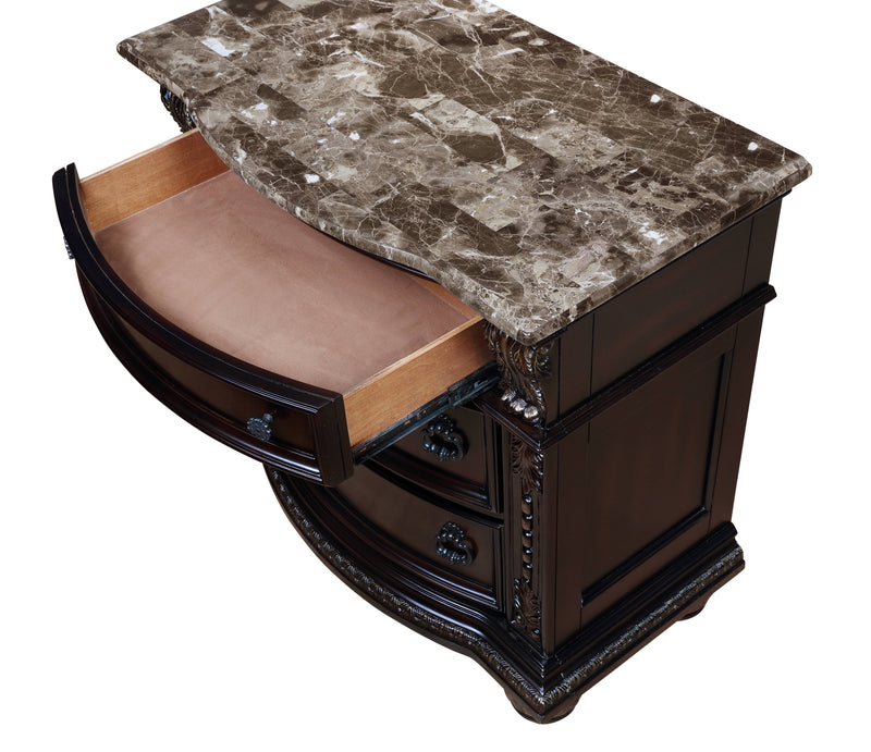 Crown Mark Stanley Three Drawers Night Stand