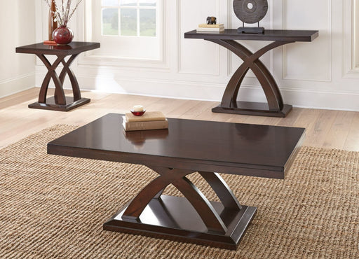 Steve Silver Jocelyn Grey End Table