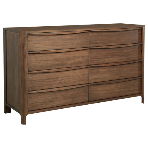 Coaster Furniture Maderia Walnut Brown 8 Drawer Dresser