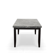 Steve Silver Napoli Gray Marble Top Dining Table