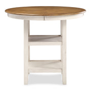 New Classic Furniture Cori Bisque Brown 5pc Counter Height Set