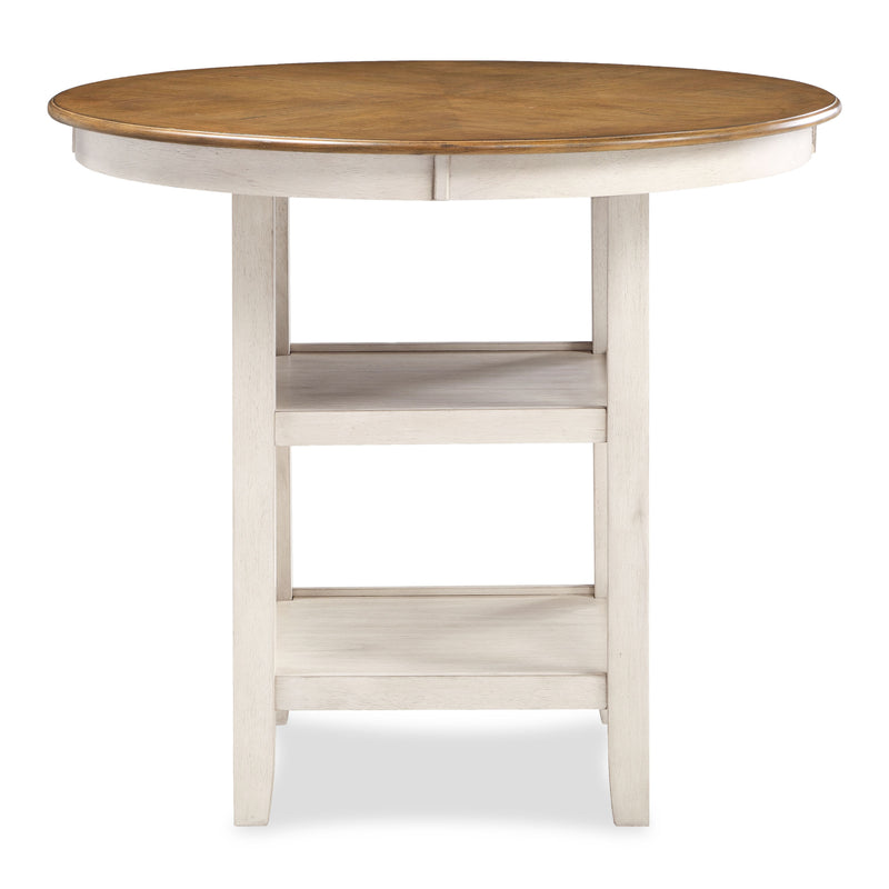 New Classic Furniture Cori Bisque Brown 5pc Counter Height Set