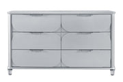 Global Furniture Lando Silver Dresser and Mirror