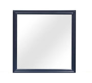 Global Furniture Charlie Blue Mirror