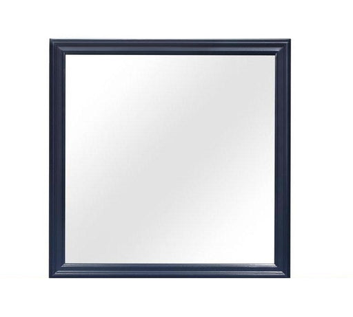 Global Furniture Charlie Blue Mirror