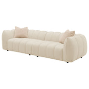 Coaster Furniture Winchester Sand Pebble Beige Extra Long Sofa