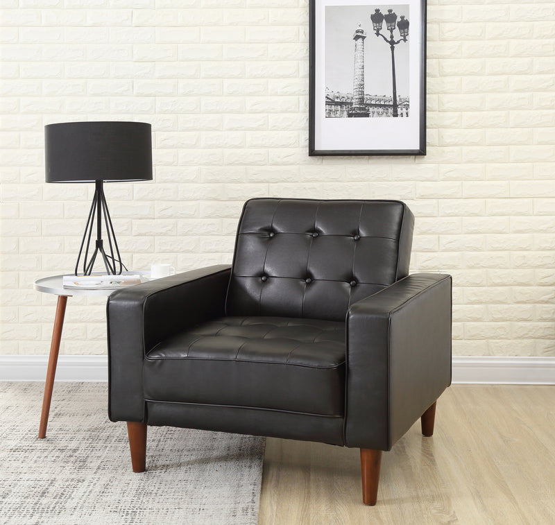 Glory Furniture Andrews Black Chair Bed