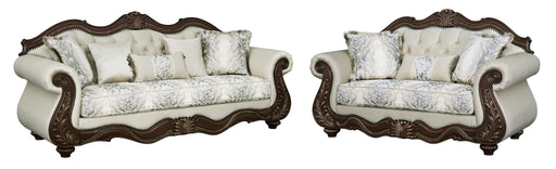 Acme Furniture Pierce Beige 2pc Living Room Set