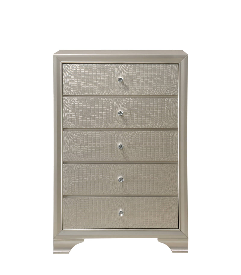 Crown Mark Lyssa Champagne Chest