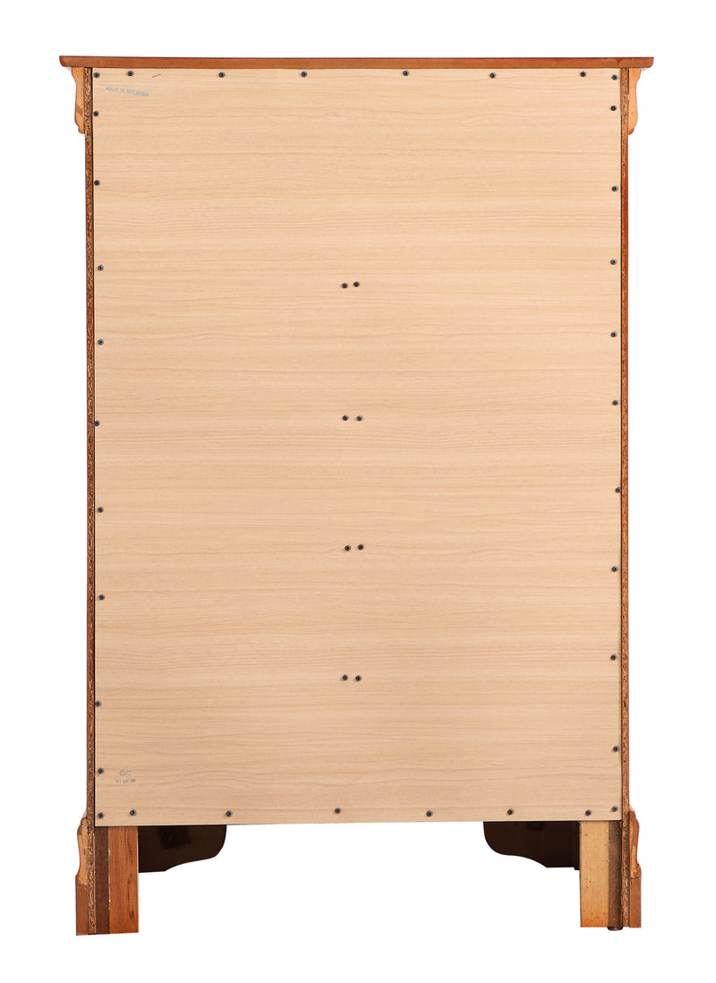 Glory Furniture Louis Phillipe Cherry Chest