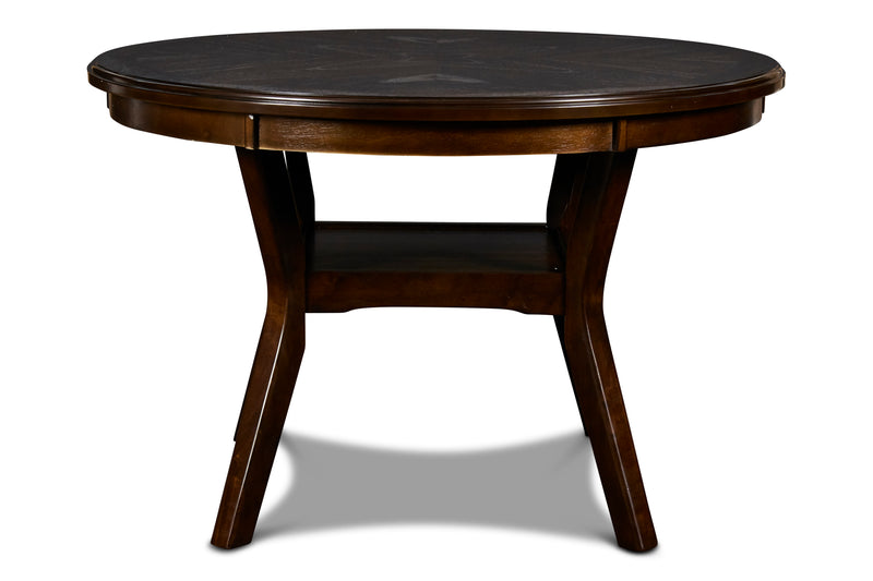 New Classic Furniture Gia Ebony Round 5pc Dining Set